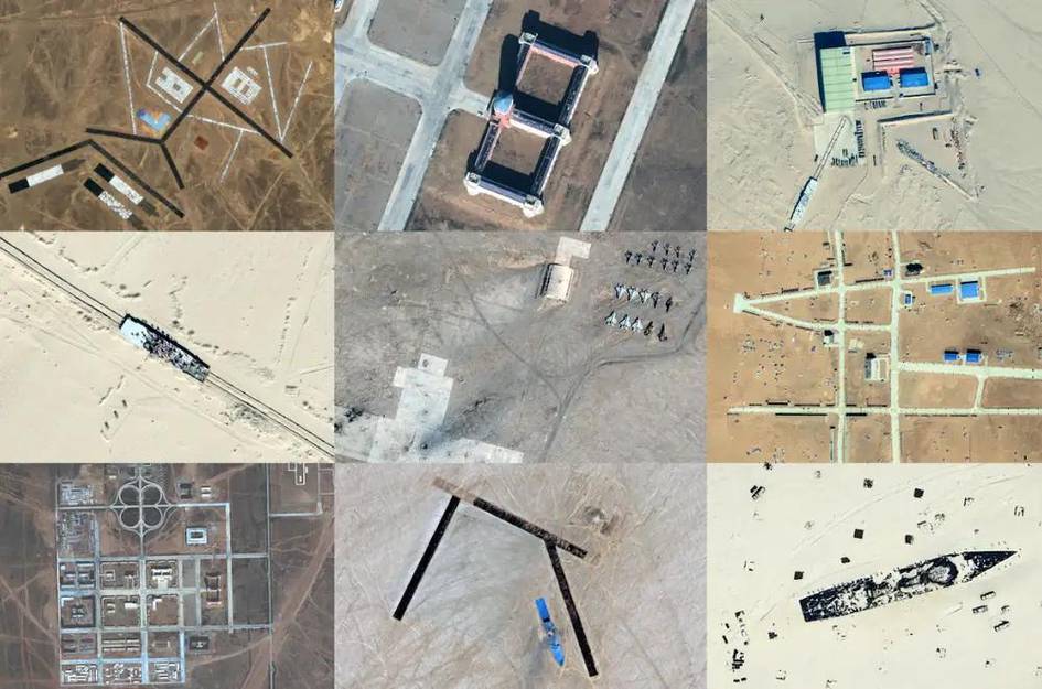 Хитой АҚШ ҳарбий базалари макетини қуриб, у ерда ракеталарини синовдан ўтказмоқда (фото)